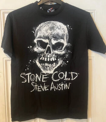 CAMISETA STEVE AUSTIN WWE Juvenil - Licencia WWE - "STONE COLD" - NUEVA Foto 1 de 4