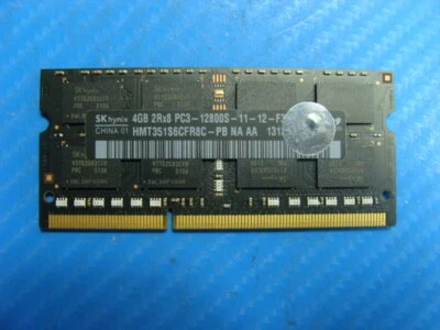 MacBook Pro A1286 SK Hynix SO-DIMM 4GB Memory RAM PC3L-12800S HMT351S6CFR8C-PB - Image 1 of 2