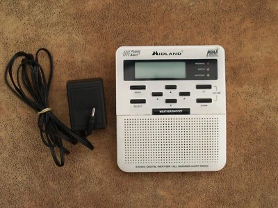 Midland Weather Monitor All Hazards Alerts WR-100 Emergency Broadcast System - Image 1 of 4