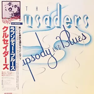 The Crusaders "Rhapsody And Blues" Vinyl LP Obi - Foto 1 di 6