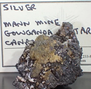 SILVER Crystals MANN MINE GOWGANDA Ontario, Canada - Picture 1 of 10