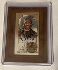 DMC 2023 Topps Allen & Ginter King Of Rock Framed Mini Auto Star Autograph Card