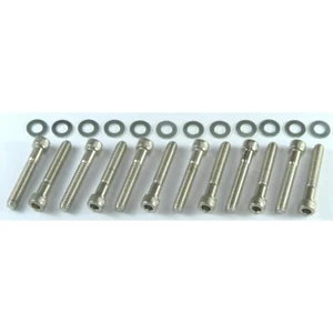 Bolt Kit Intake Ford Windsor 289-302-351 Chrome Socket Head - Picture 1 of 1