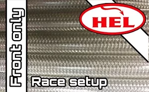 KLAR Suzuki SV650 Naked 2004 HEL vorne Stahlflex Bremsleitung Race Setup Fronten - Bild 1 von 3