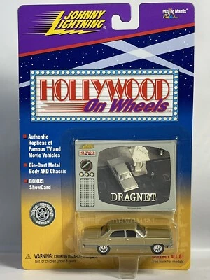 NEW Johny Lightening 1/64 Scale Hollywood Wheels Dragnet Bonus Showcard (1) - Image 1 of 2
