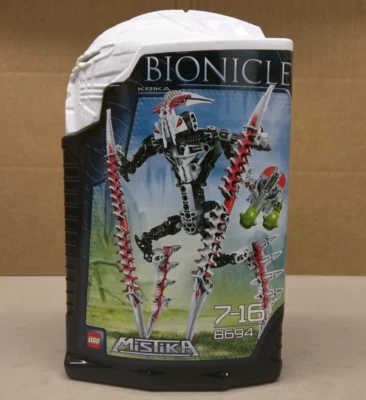 LEGO Bionicle 8694 Krika ¡NUEVO! Colmillos Mistika blancos Ghost Blaster Foto 1 de 4