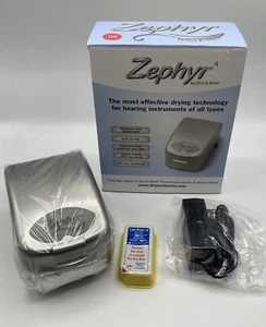 Zephyr By Dry & Store Hearing Aid Dryer Cochlear Ear Monitors New - Picture 1 of 5