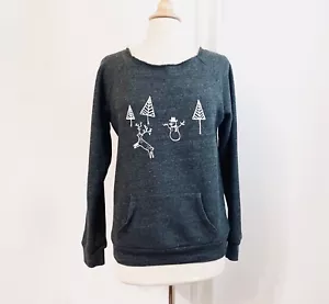 Alternative Earth Mujer Gris Invierno Manga Larga Top Sudadera L Grande Usada en Excelente Condición - Imagen 1 de 5
