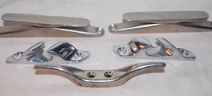 HERRAJES DE AMARRE DE BARCO ANTIGUOS CLÁSICOS DE COLECCIÓN 5 PIEZAS. - Imagen 1 de 2