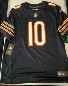 Nike NFL Mitchell Trubisky Chicago Bears Limited Home Jersey XL blu navy Dri-fi - Foto 1 di 7