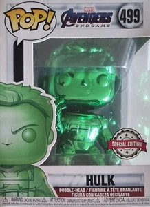 Funko Pop! Vinyl - Avengers: EndGame (Hulk) #499 *SE *Metallic Green + Free P/P - Picture 1 of 14