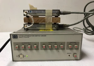 Controlador de interruptor/atenuador AGILENT HP 11713A con 8494H y 33322H SIN PIES - Imagen 1 de 6