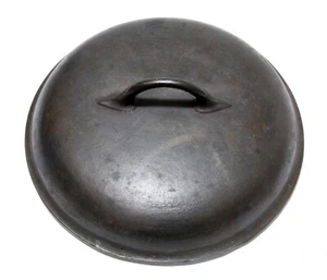 Chicago Hardware Foundry coperchio a cupola in ghisa #8B solo coperchio forno olandese vintage - Foto 1 di 5