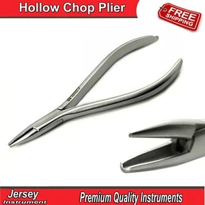 Dental Hollow Chop Pliers Concave Orthodontic Contouring Loop Forming Pliers CE - Picture 1 of 4