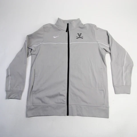 Virginia Cavaliers Nike Dri-Fit Jacket Men's Gray Used Cover