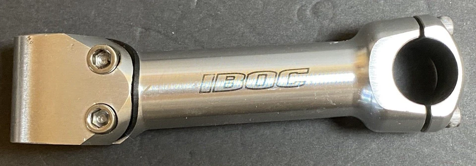 Vintage Mongoose IBOC 90s Stem Threadless 1 1/8" 135mm 25.4mm Clamp NOS - Image 1 of 4