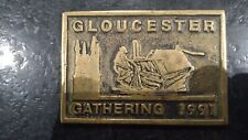 1991 Gloucester Gathering, Brass Plaque