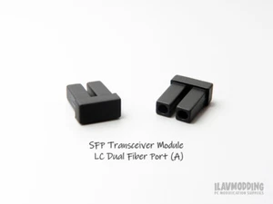 Módulo transceptor SFP LC doble puerto de fibra - cubierta antipolvo (A) [100 piezas] - Imagen 1 de 13