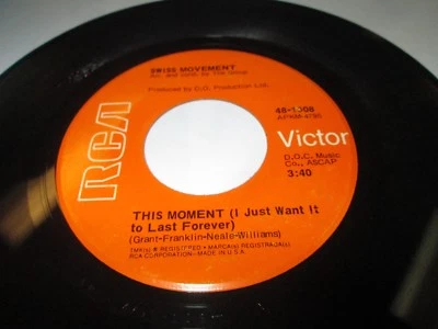 SWISS MOVEMENT THIS MOMENT 45 7" NM/EX- RCA VINYL LISTEN NORTHERN SOUL - Image 1 of 2