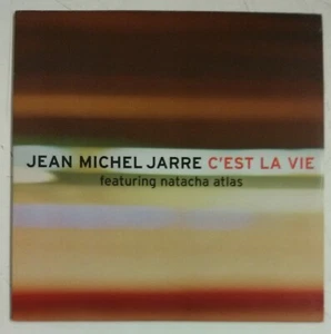 Jean-Michel Jarre C'est La Vie Cd-Single UK Promo funda cartón color - Imagen 1 de 2