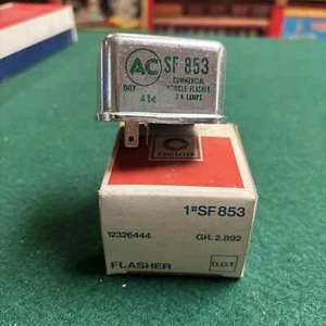 AC DELCO# SF853 HEAVY DUTY FLASHER RELAY, 2-TERMINAL, 12 VOLT; NEW OEM PART - Picture 1 of 4