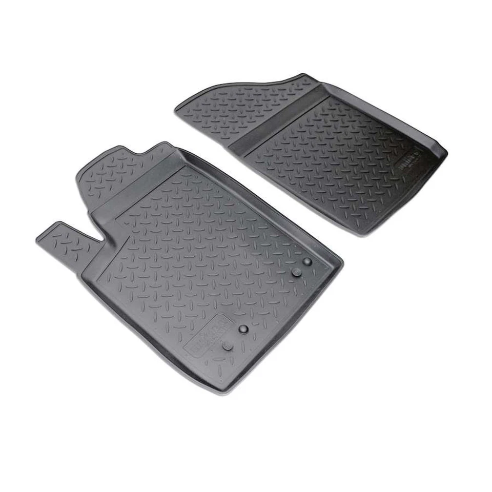 3D Rubber Front Floor Mats to fit Peugeot Partner | 1996 - 2009 Model - Image 1 of 1