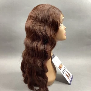 Kitana Long Wavy #Chocolate Brown Synthetic Lace Front Wig - Picture 1 of 8