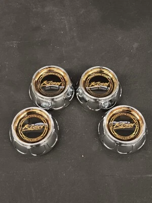 Juego tapas de buje de llantas kosei doradas Foto 1 de 3