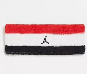 Nike Jordan Stirnband Dri-Fit rot schwarz weiß Basketball Schweißband Herren echt  - Bild 1 von 4