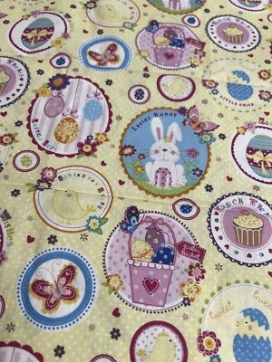 Fabric by Brother and Sister Design Studio  Easter Fabric  3/4 yd 2012 - Image 1 of 4