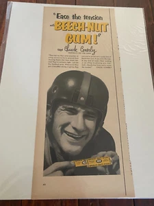 Vintage 1952 Chuck Conerly Beech Nut Chewing Gum ad - Picture 1 of 1