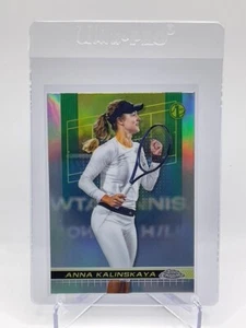 2024 Topps Chrome Tennis Anna Kalinskaya Refractor Rookie 1st #33 - Picture 1 of 1