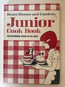 Better Homes & Gardens Junior Cook Book 1972 1st printing 3rd edition Childrens - Foto 1 di 9