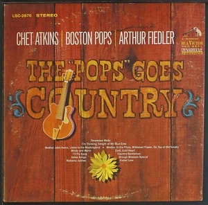 Chet Atkins & Boston Pops  - The Pops Goes Country - LP vinyl - Picture 1 of 5