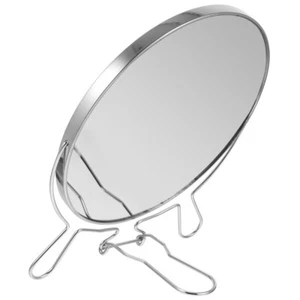 8 Zoll doppelseitiger Glasspiegel Reise Mädchen Tischspiegel mit Ständer Make-up - Bild 1 von 12