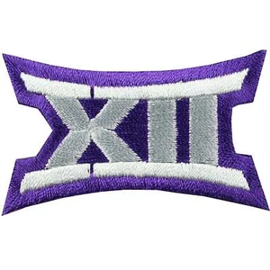 Big 12 XII Conference Official Football Jersey Uniform Patch TCU Horned Frogs - Picture 1 of 1