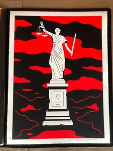 Cleon Peterson Monument To Power- Law - Picture 1 of 4