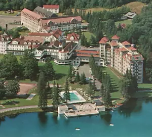"Svizzera d'America" I Balsami, Dixville Notch, NH Cartolina d'epoca anni '60 UNP - Foto 1 di 4