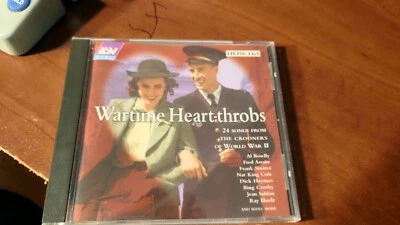 WARTIME HEART-THROBS 24 SONGS FROM WW 2 ERA CROONERS MONO CD - Image 1 of 3