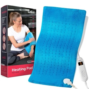 Almohadilla térmica eléctrica para alivio del dolor de calambres, espalda, abdomen, hombro, cuello -... - Imagen 1 de 9