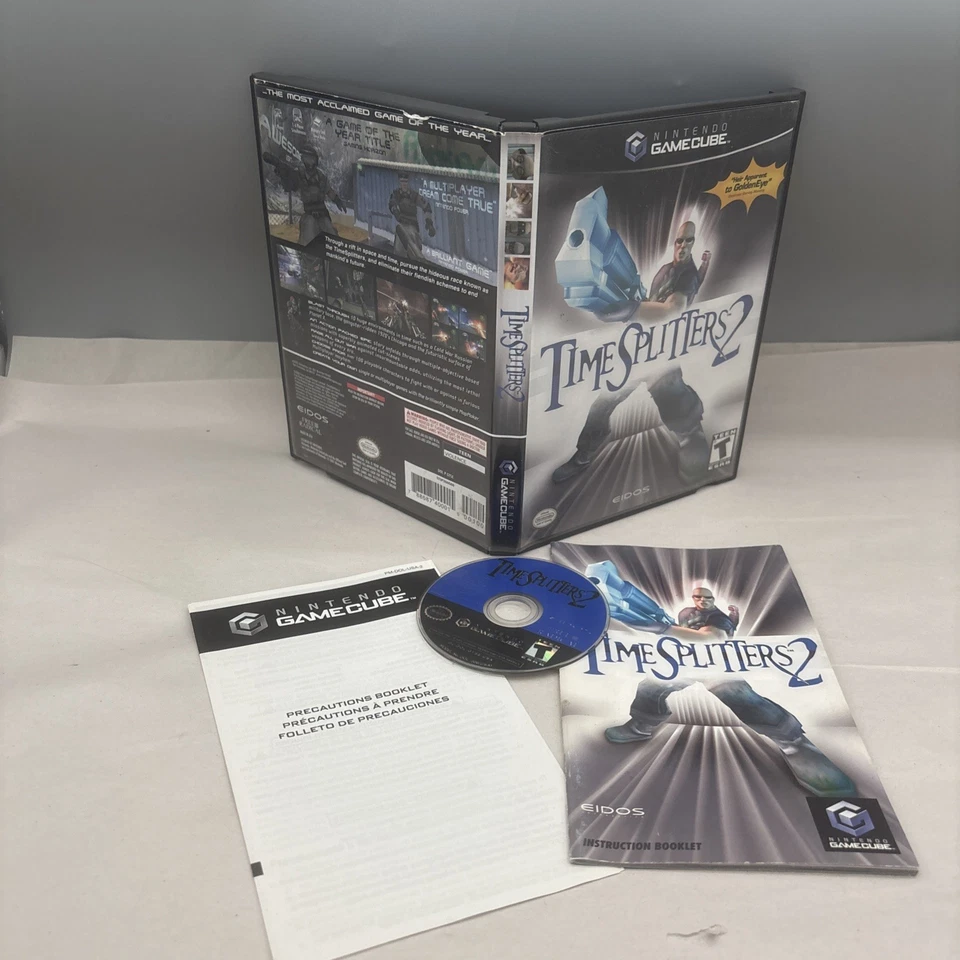 Time Splitters 2 (Nintendo GameCube, 2002) Game Complete w/ Manual Clean Disc - Image 1 of 1