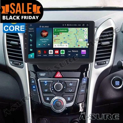 Für Hyundai i30 2012-2016 9" Android 14 Autoradio Carplay GPS Navi WIFI 4GB+64GB - Bild 1 von 4