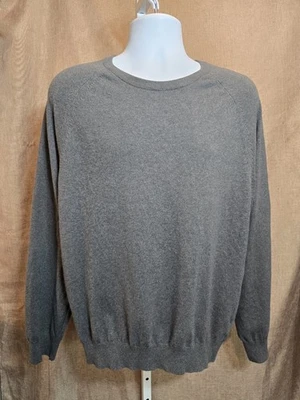 Suéter French Connection Para Hombre Grande Gris Pullover Cuello Redondo Ligero Clásico Foto 1 de 4