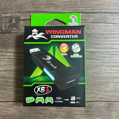 Brook Wingman XB3 Controller Adapter USB Turbo Function 135+ Support New Japan - Image 1 of 4
