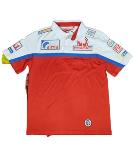 Ducati Men's Polo Shirt Sz Large Racing Team Vintage - Picture 1 of 12