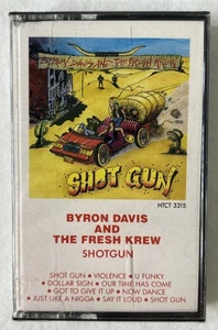 Byron Davis And The Fresh Krew Shotgun 1989 New Sealed Cassette Tape Street-Art - Picture 1 of 10