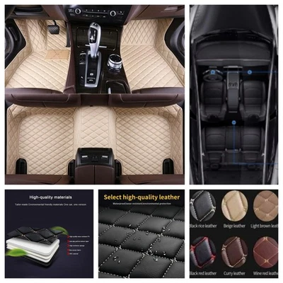 For BMW Z4 Car Floor Mats Custom Waterproof Auro Carpets All Weather Mats Liners Foto 1 de 4