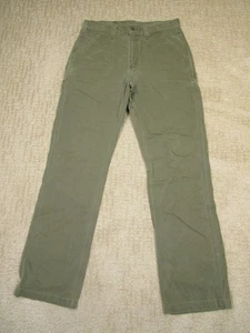 Carhartt Hose Herren 34x34 grün oliv Carpenter Utility Hammer Loop Workwear - Bild 1 von 8