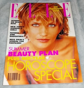 ELLE MAGAZINE July 1995 30TH BIRTHDAY GIFT Helena Christensen 1990s Fashion - Picture 1 of 23