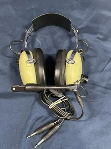 Auriculares de aviación David Clark H10-60 con micrófono M-7A sin probar como están - Imagen 1 de 9